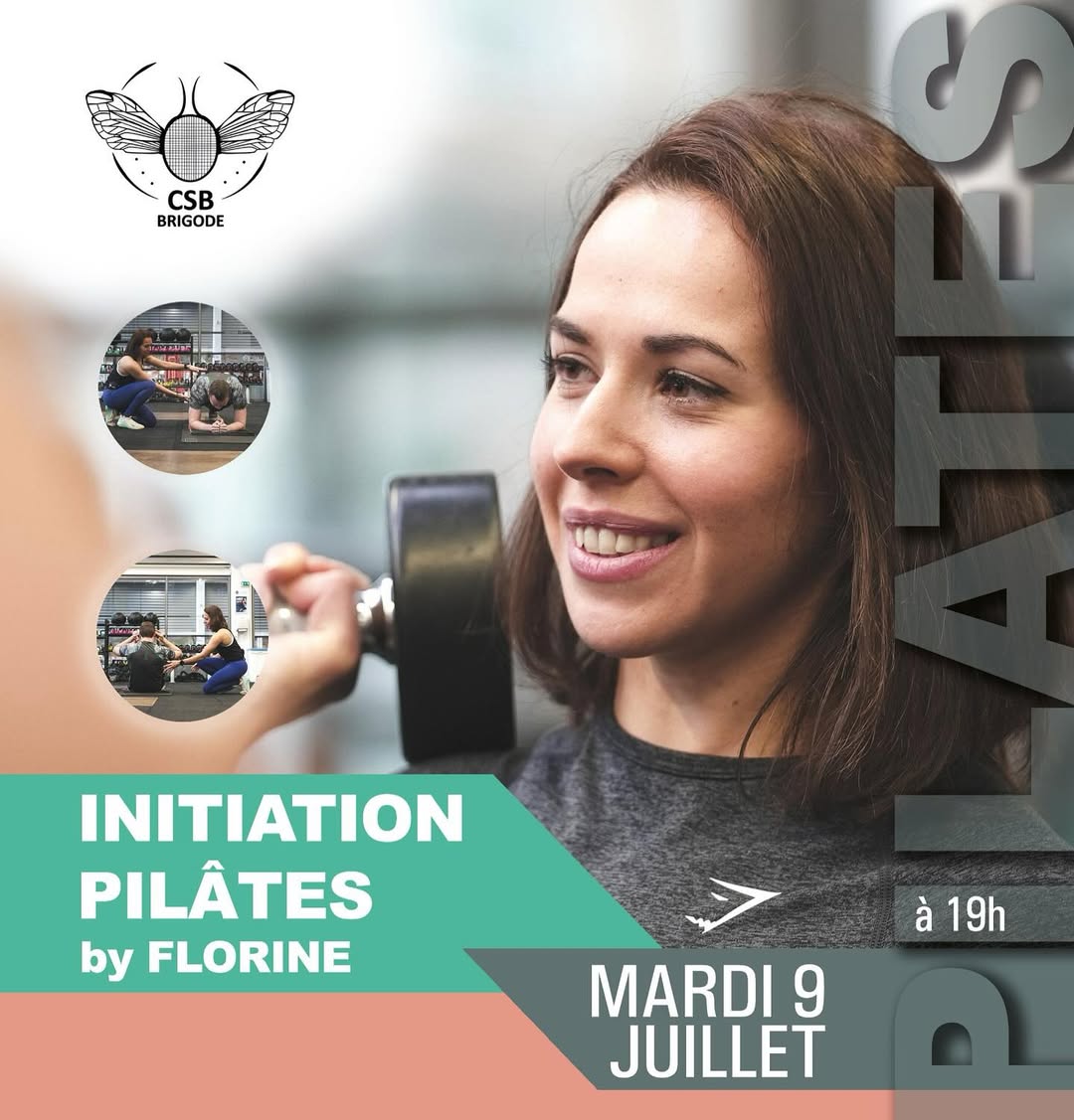 Florine, professeure de pilates au CSB Brigode